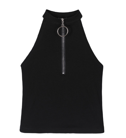 Gothic Punk High Waist Pleated Skirt with Shorts (One)