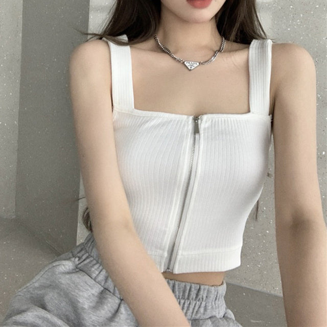 Women's Summer Sleeveless Y2K Slim Elegant Vest