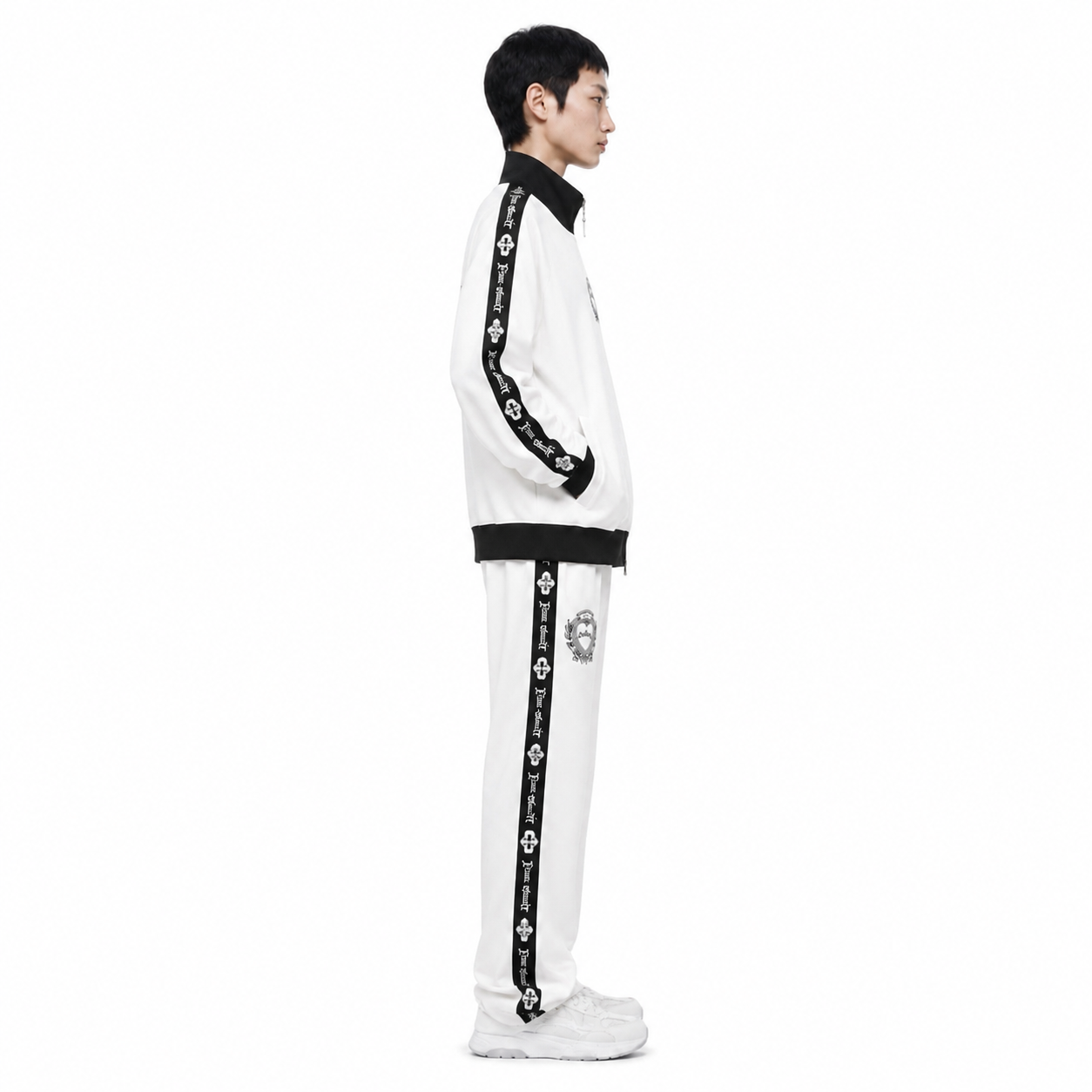 Japanese Punk Y2K Oversized Double-Zip Hoodie Jacket