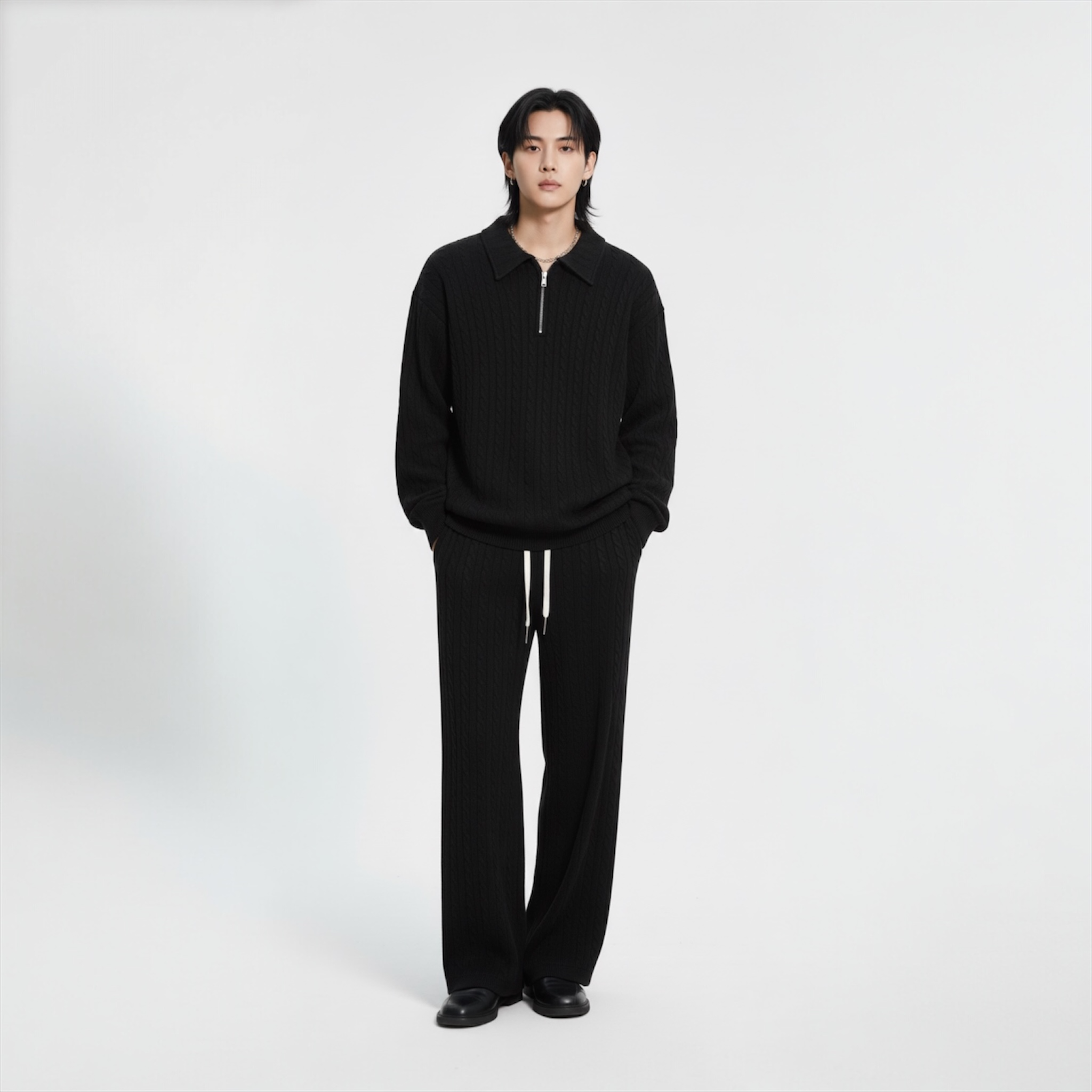 Men’s Half-Zip Tracksuit Set