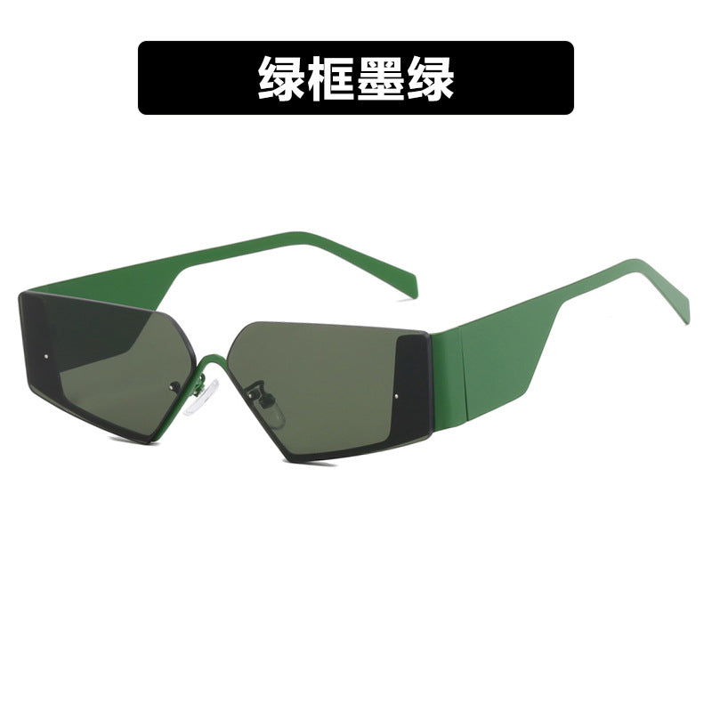 Futuristic Y2K Frameless Sunglasses for Street Style