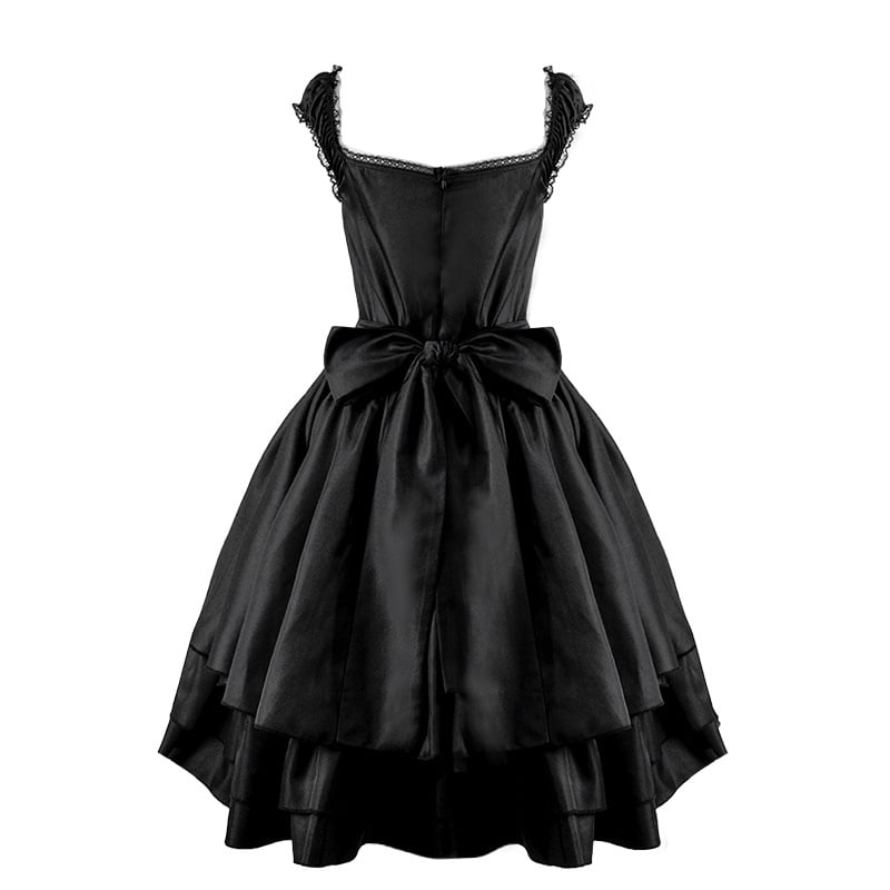 Gothic High Waist Women's Dress - Middle Ages Renaissance