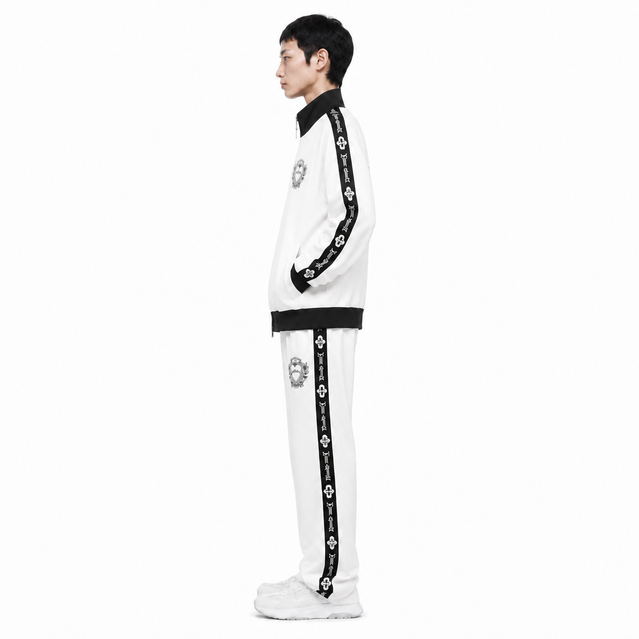 Japanese Punk Y2K Oversized Double-Zip Hoodie Jacket