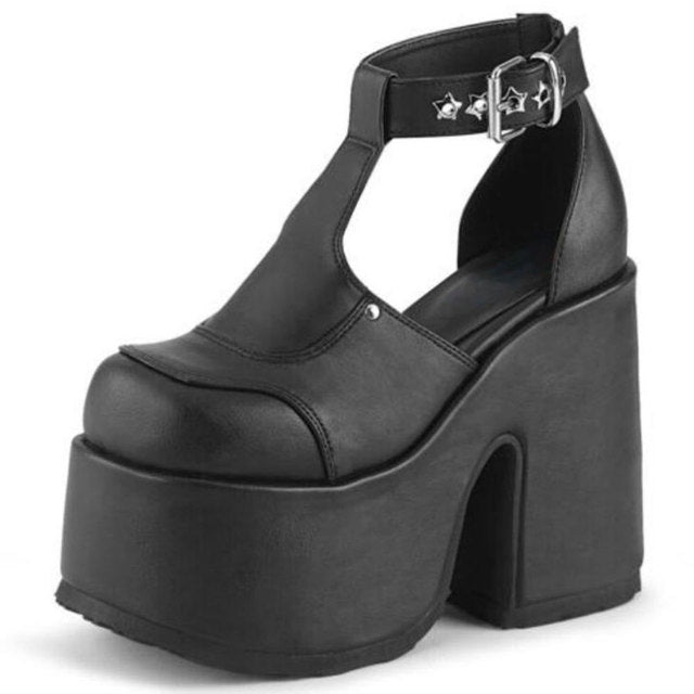 Gothic Style Women's Big Size Platform Boots