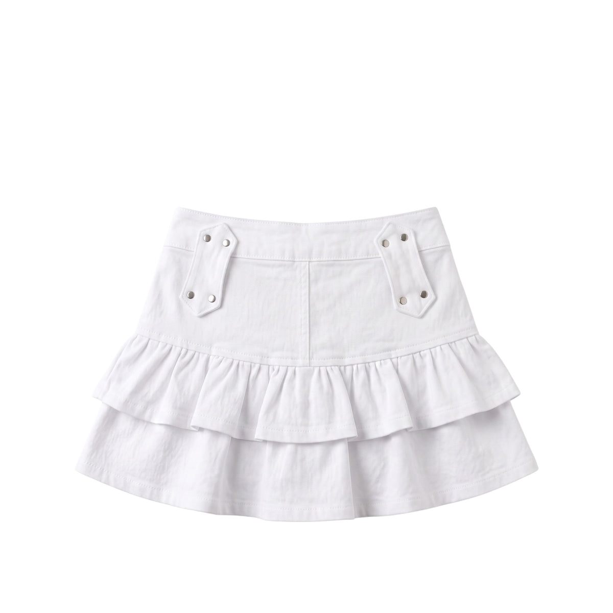 Ruffle Luxe Mini Skirt