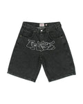Y2K Hip Hop Denim Shorts for Men and Women