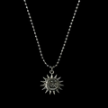 Men's Personalized Casual Necklaces with Sun Smiley