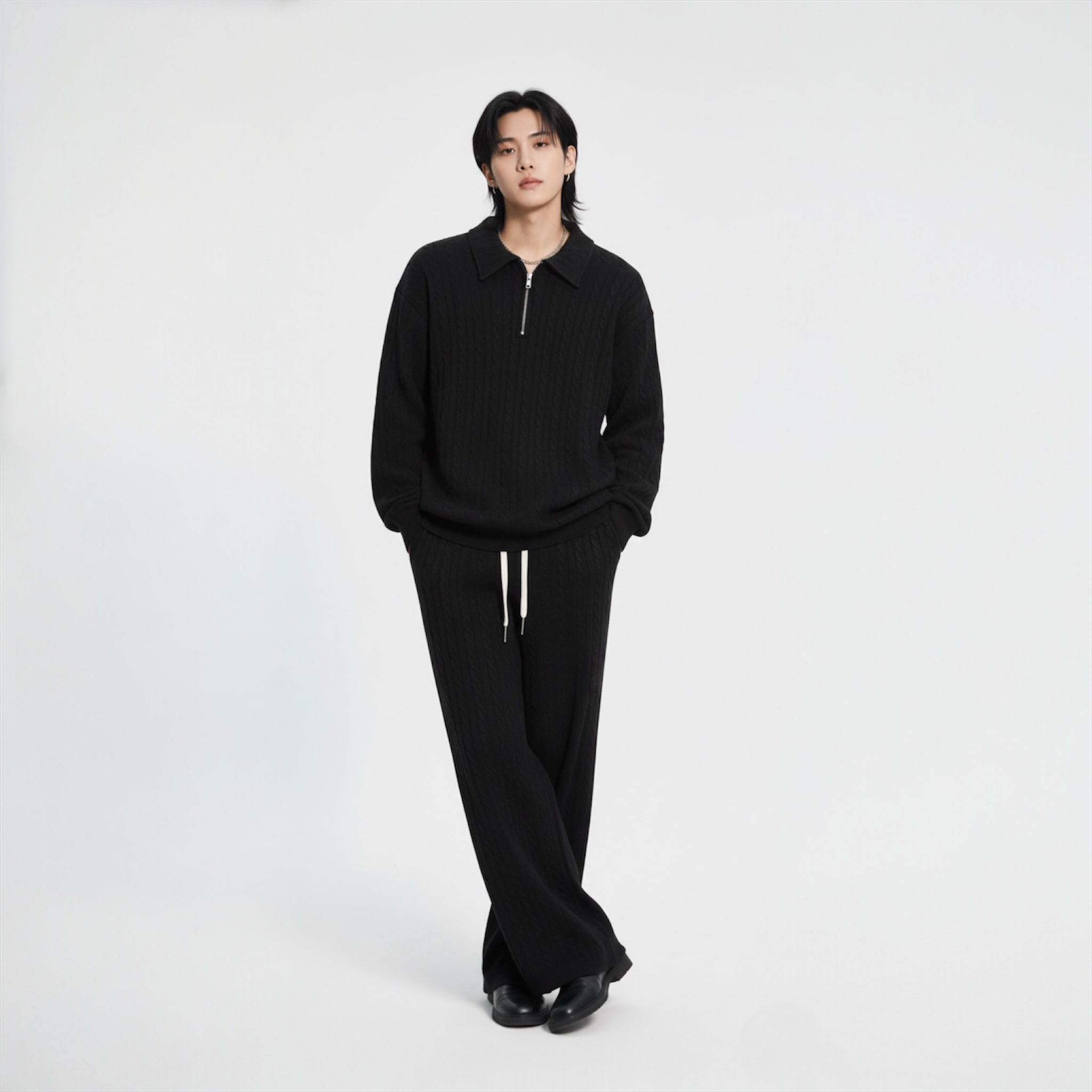 Men’s Half-Zip Tracksuit Set