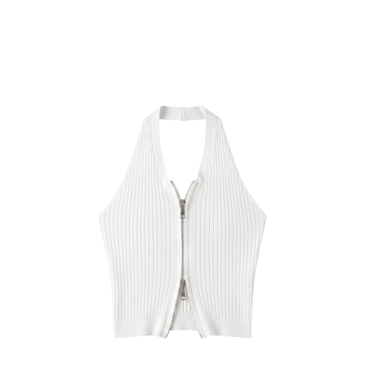 Summer Y2K Women's Backless Knitted Tank Top