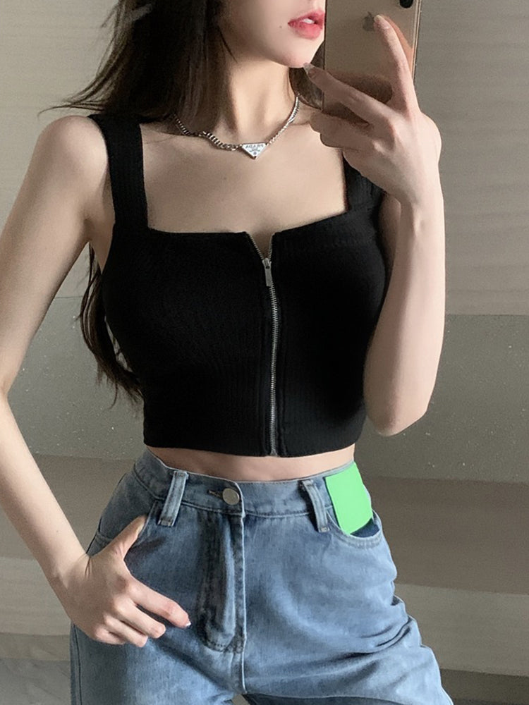 Women's Summer Sleeveless Y2K Slim Elegant Vest
