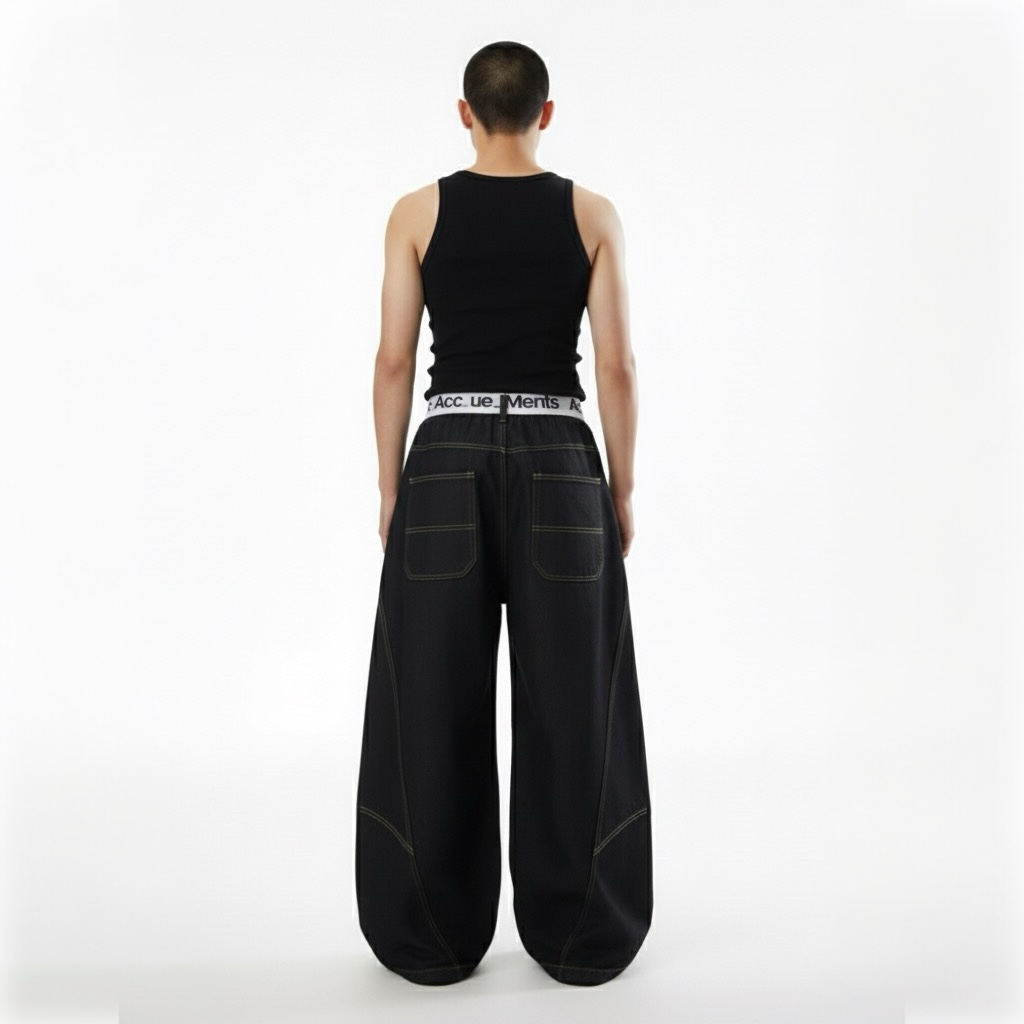 Y2K Punk Baggy Jeans