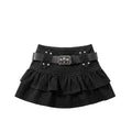 Ruffle Luxe Mini Skirt