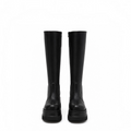 Midnight Rebel Platform Boots