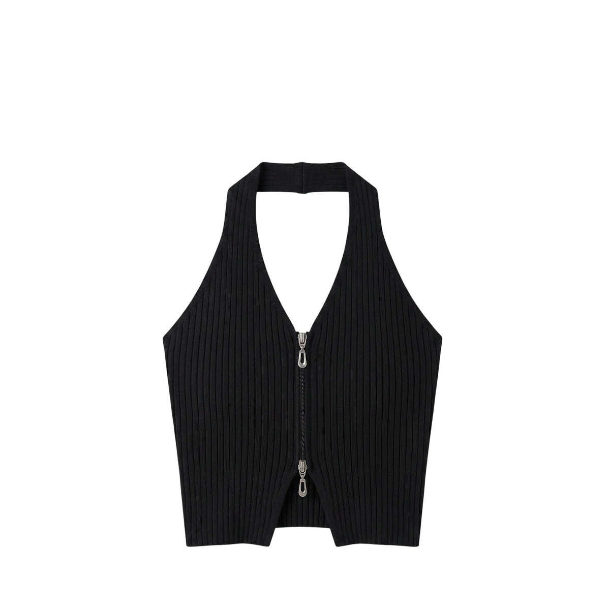 Summer Y2K Women's Backless Knitted Tank Top