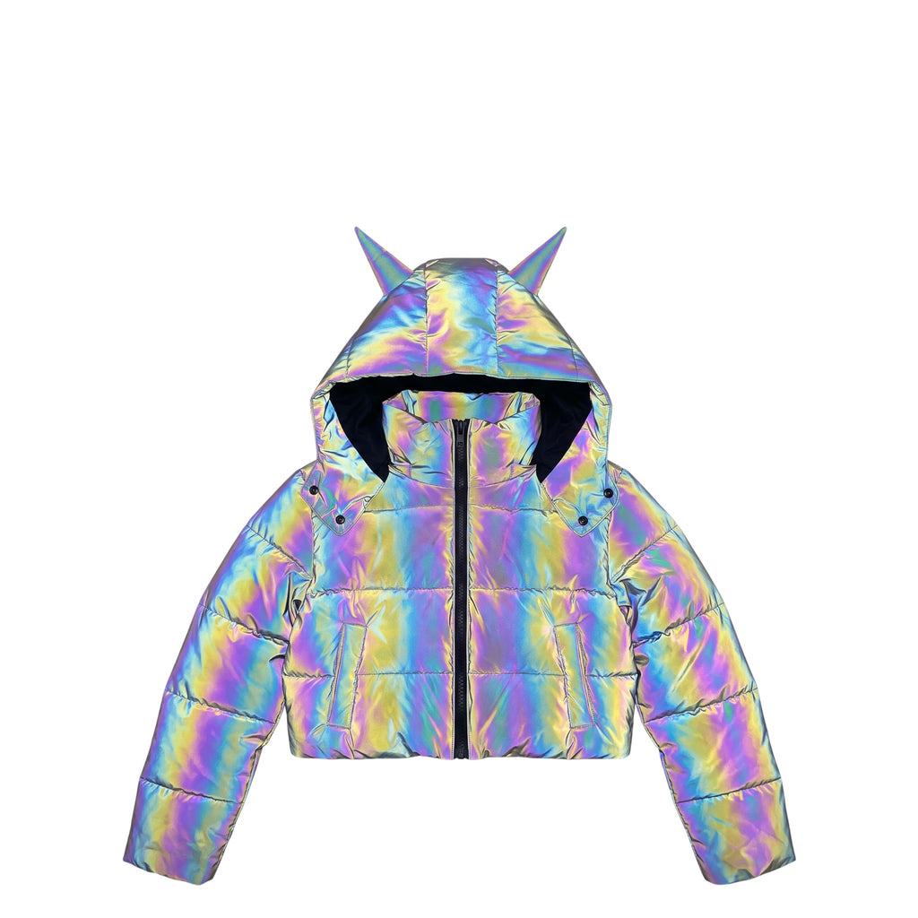 Reflective Jacket, Warm Coat, Women's Cotton Padded Jacket
