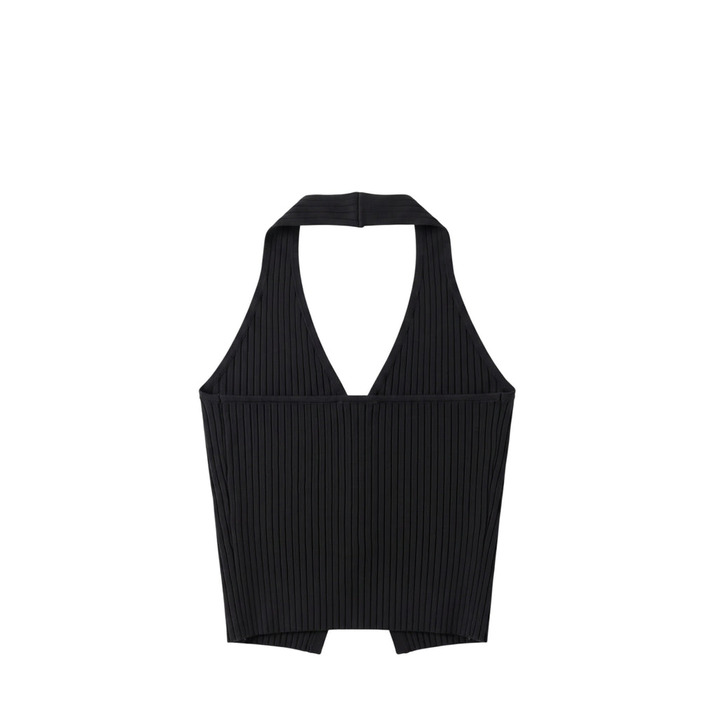 Summer Y2K Women's Backless Knitted Tank Top