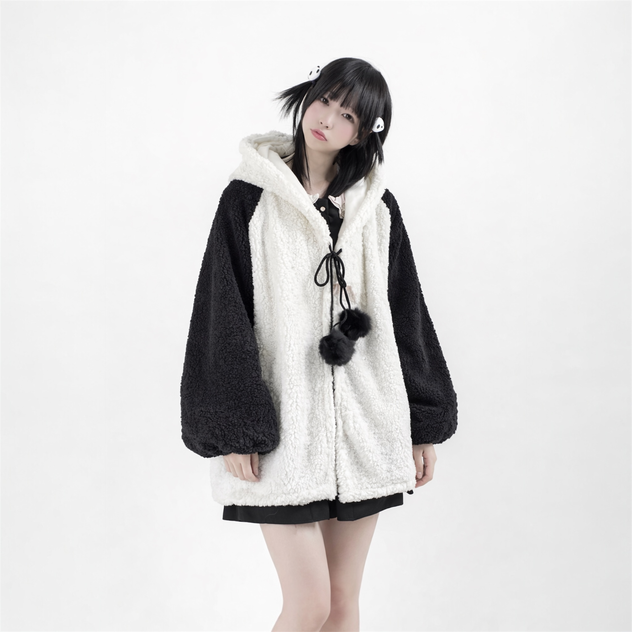 Kawaii Panda Ear Hoodie