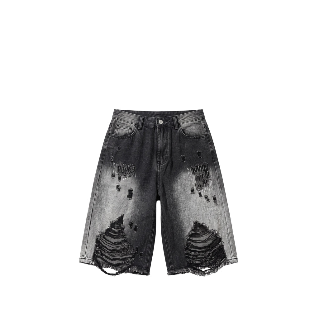 Midnight Y2K Denim Shorts