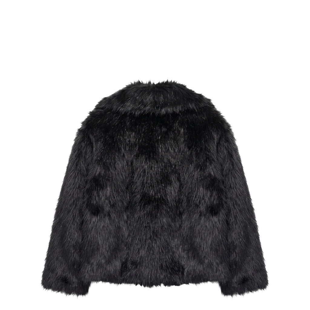 Frost Luxe Faux-Fur Coat