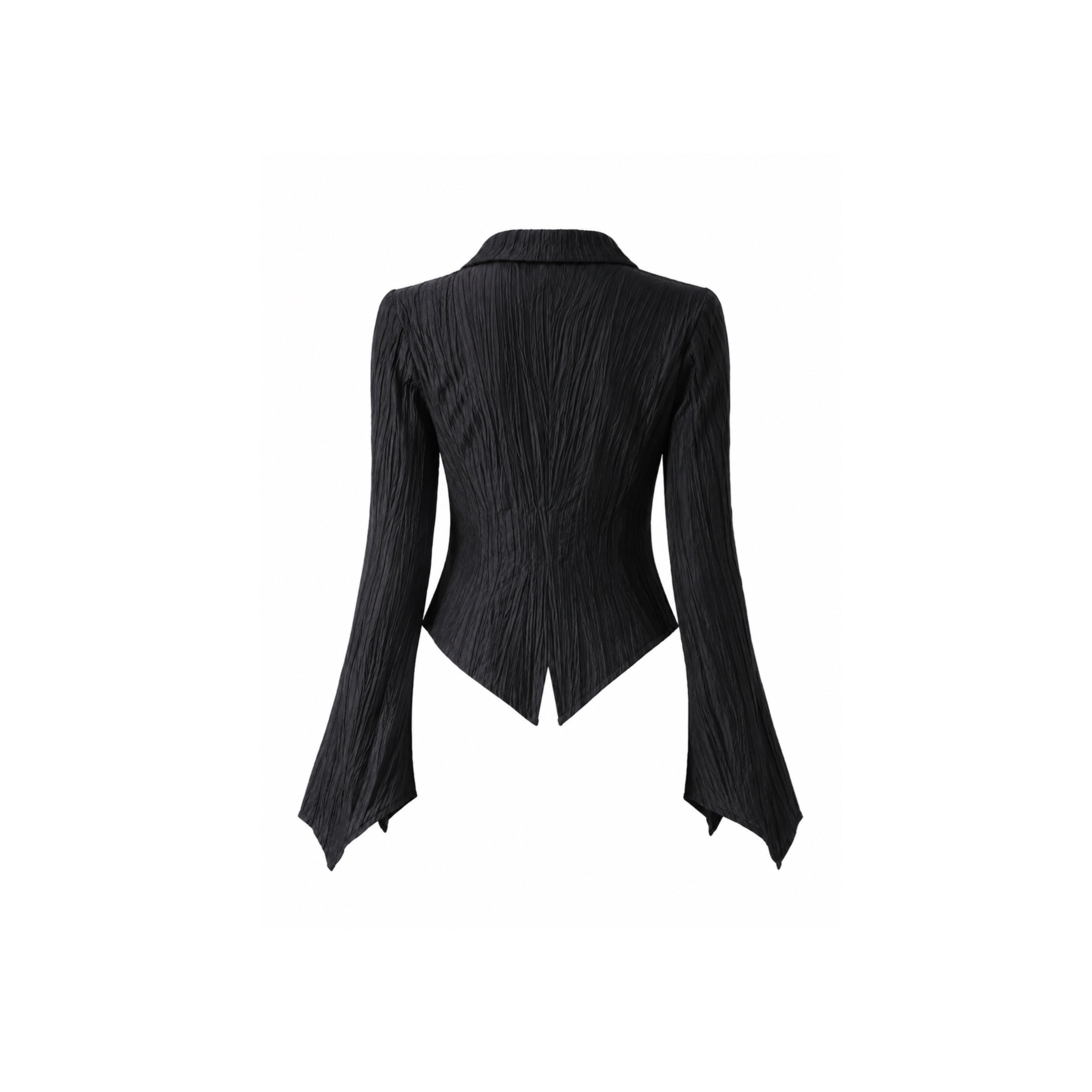 Darkwear Asymmetry Shirt – Minimal Gothic Fit