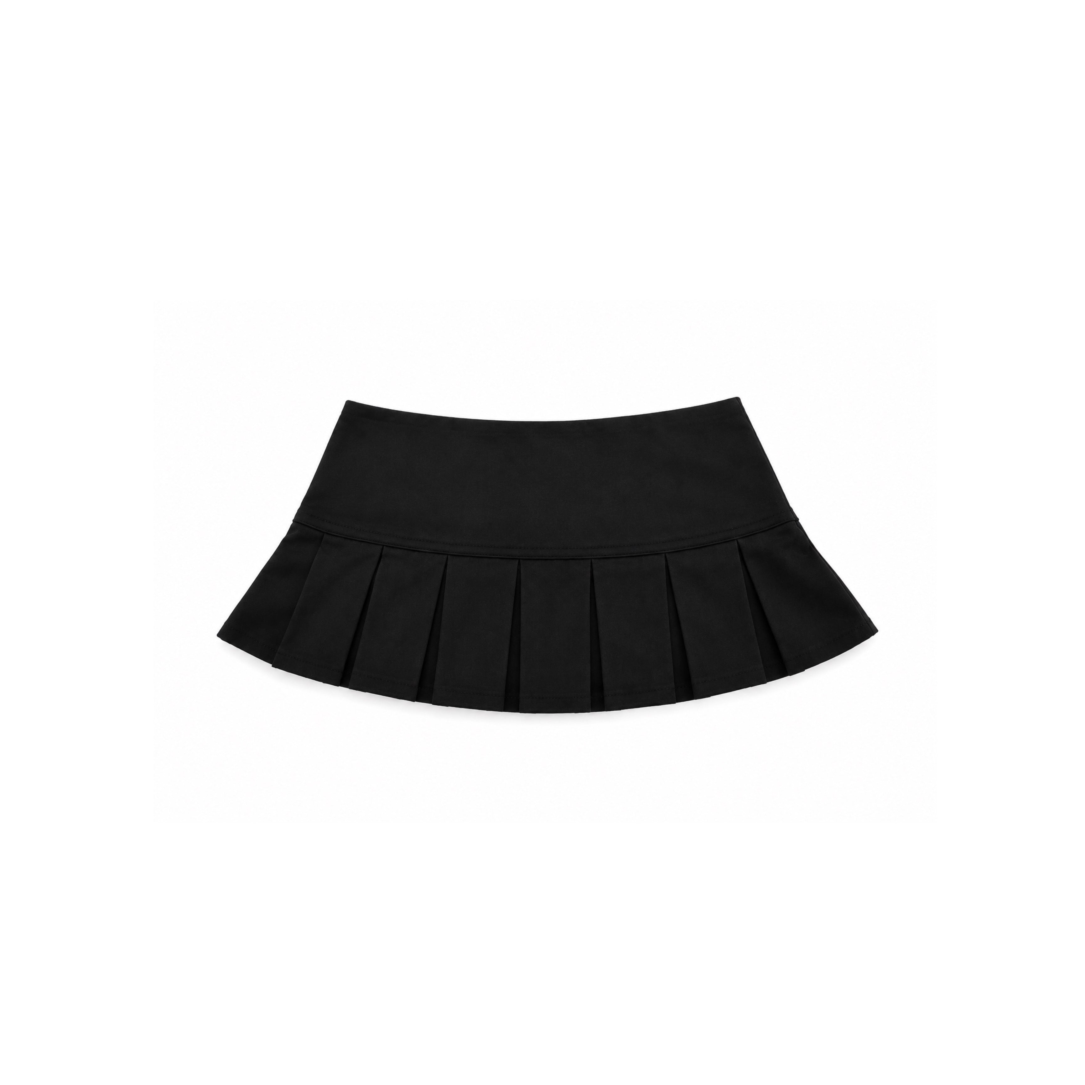 Goth Doll Studded Pleated Skirt