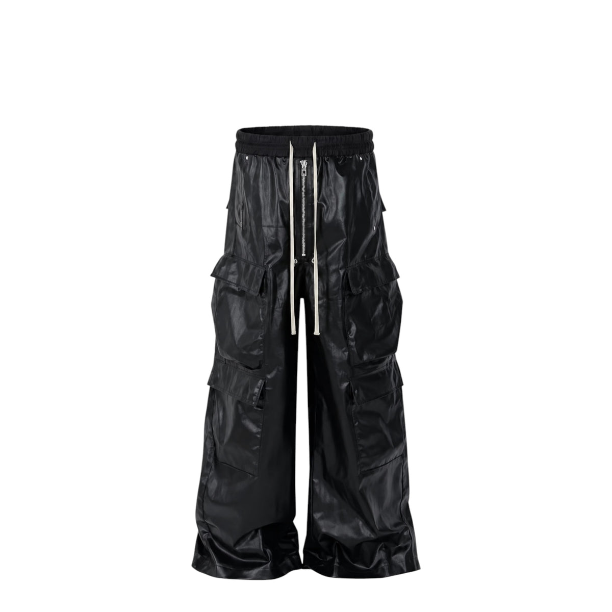 ShadowFlex Leather Cargo Pants