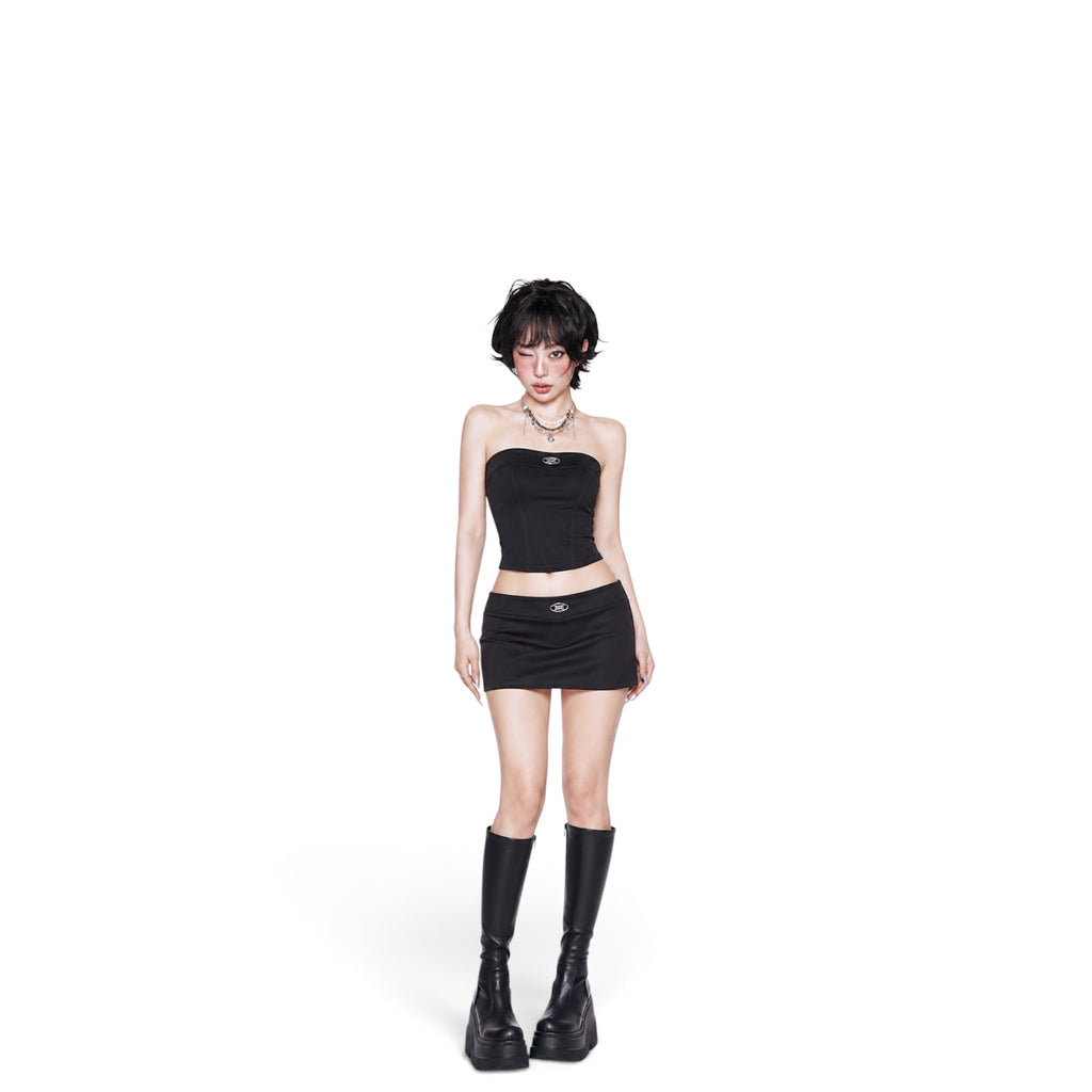 Midnight Rebel Platform Boots