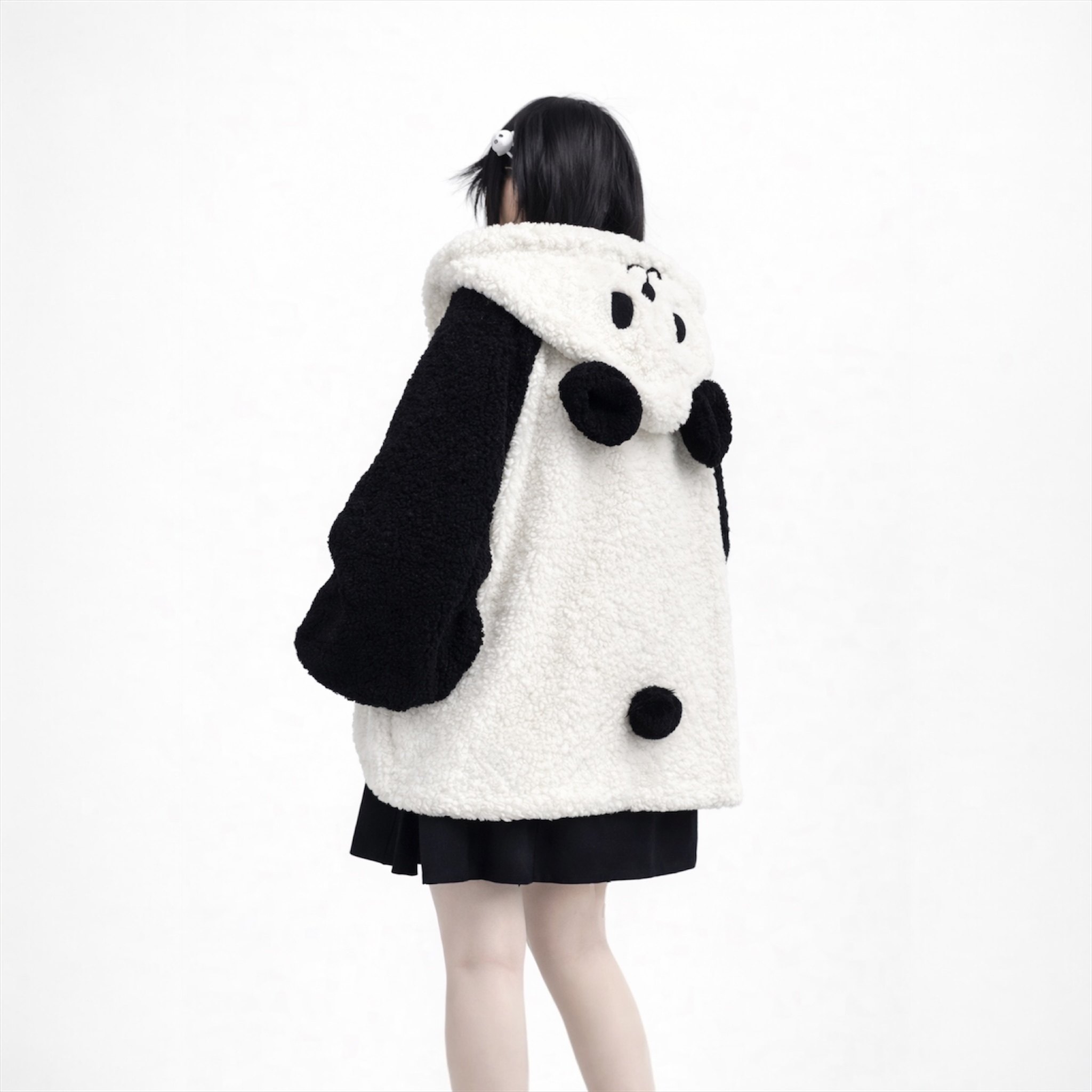 Kawaii Panda Ear Hoodie
