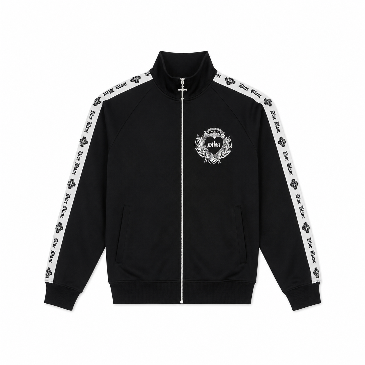 Japanese Punk Y2K Oversized Double-Zip Hoodie Jacket