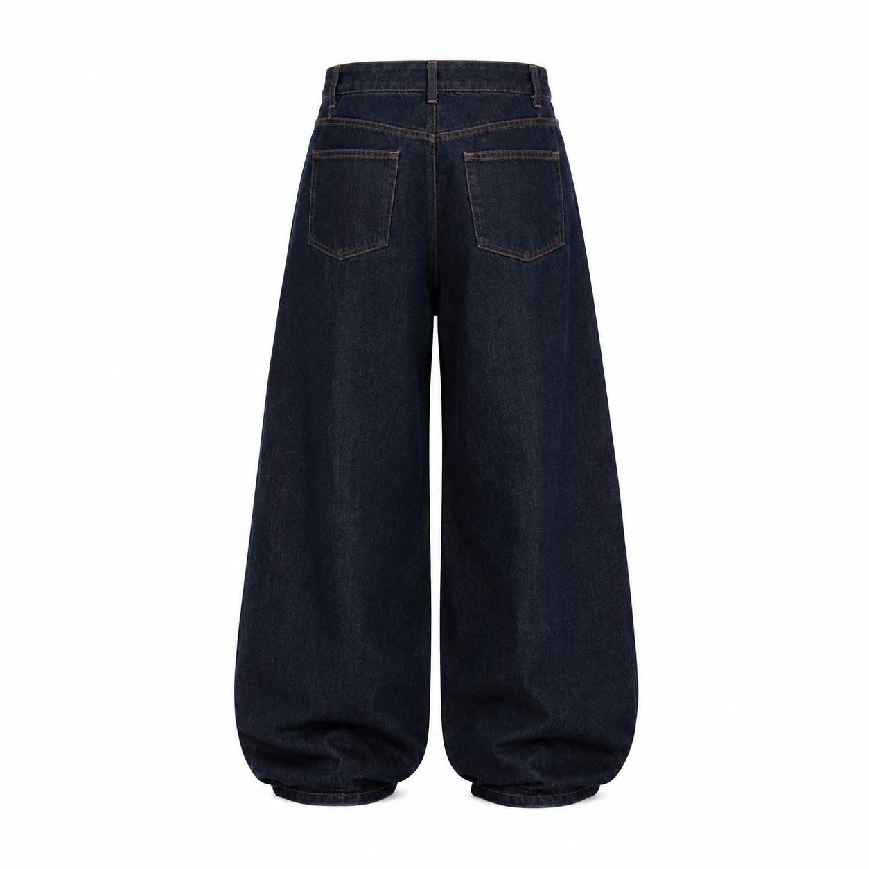 Vintage Wide-Leg Denim Jeans